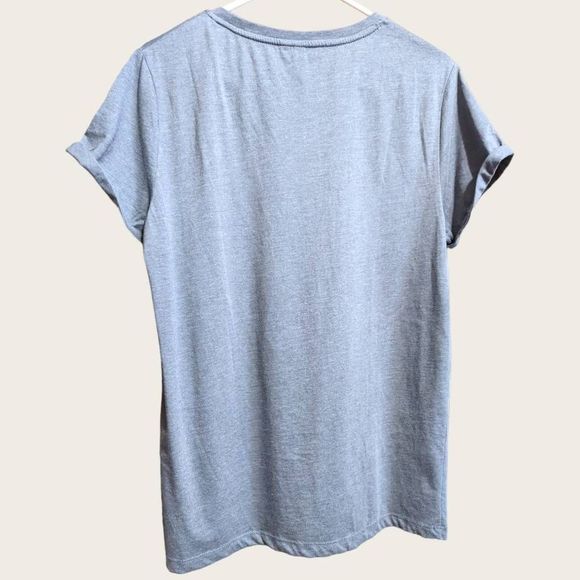 Asos Short Sleeve Tee Shirt, Medium, Grayish Blue - Picture 4 of 4